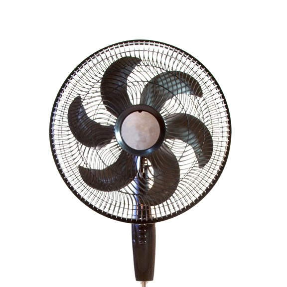 pedestal fan square