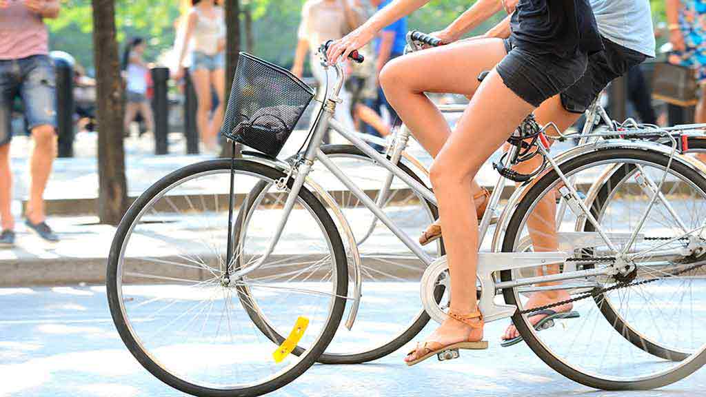 bikes on road